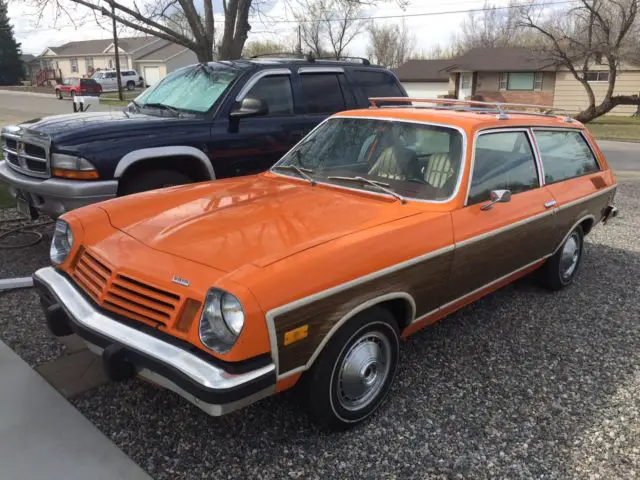 1974 Chevrolet vega station wagon Faux side woody