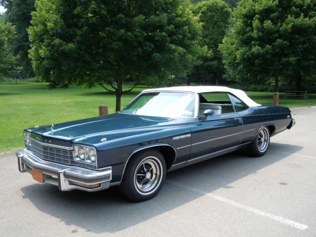 1975 Buick Lasabre Custom Convertible Absolutely Gorgeous