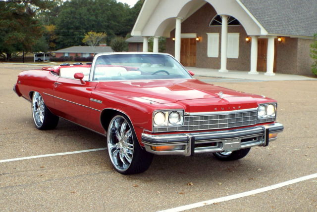 1975 Buick LeSabre LESABRE CUSTOM CAPRICE IMPALA RIVIERA CONVERTIBLE