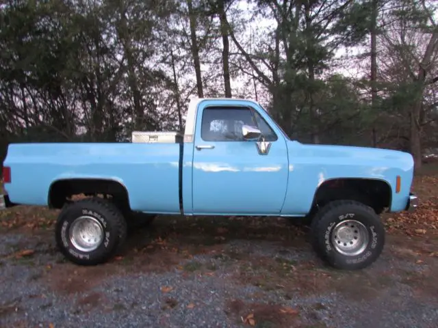 1975 Chevrolet C/K Pickup 1500 black