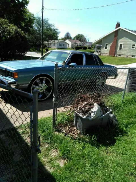 1986 Chevrolet Caprice chrome