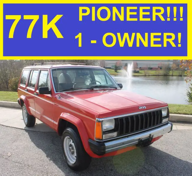 1986 Jeep Cherokee PIONEER