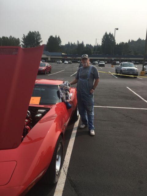 1978 Chevrolet Corvette 25th anniversary red on red t tops