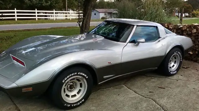 1978 Chevrolet Corvette Silver annivesary