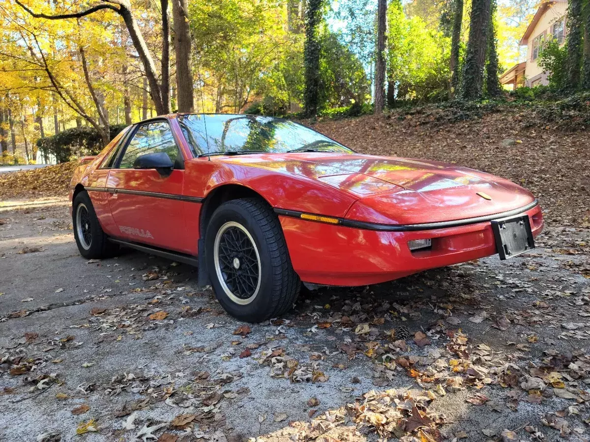 1988 Pontiac Fiero Formula