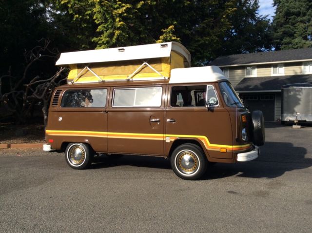 1979 Volkswagen Bus/Vanagon Pop top camper