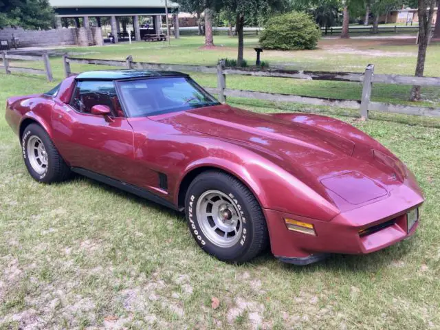 1981 Chevrolet Corvette Glass Roof Targa Coupe