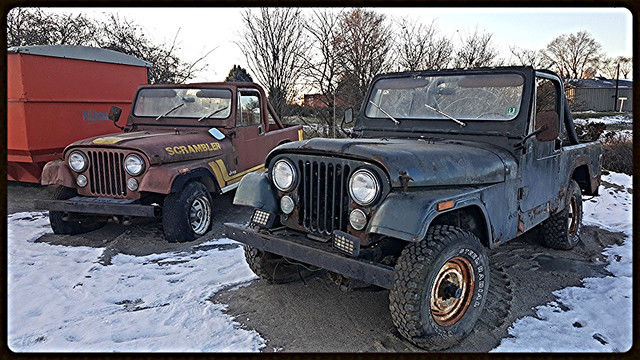 1981 Jeep Scrambler 4X4 Both Jeeps sell together