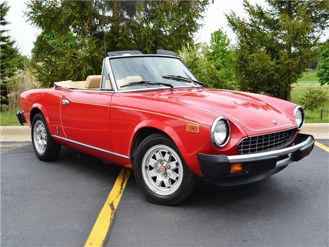 1982 Fiat Spider 2000 fuel injection