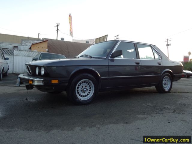 1983 BMW 5-Series E28 528E
