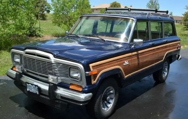 1984 Jeep Wagoneer Leather