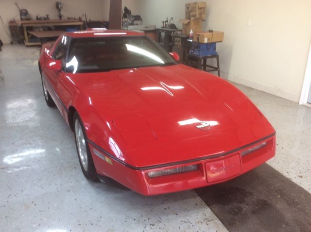 1986 Chevrolet Corvette Leather