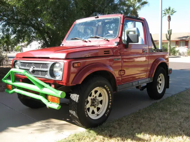 1988 Suzuki Samurai 4x4 Manual LOW MILES 86K Arizona Rust Free Classic Collector