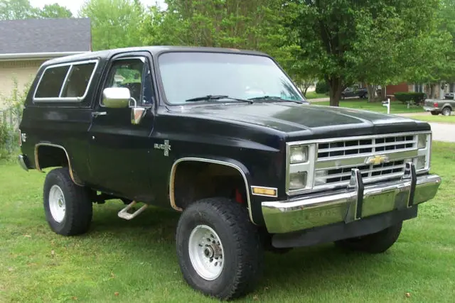 1987 Chevrolet Blazer K5 Silverado