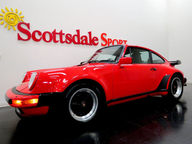 1988 Porsche 911 GUARDS RED on BLACK LTHR w 29K MILES... MUSEUM QUA