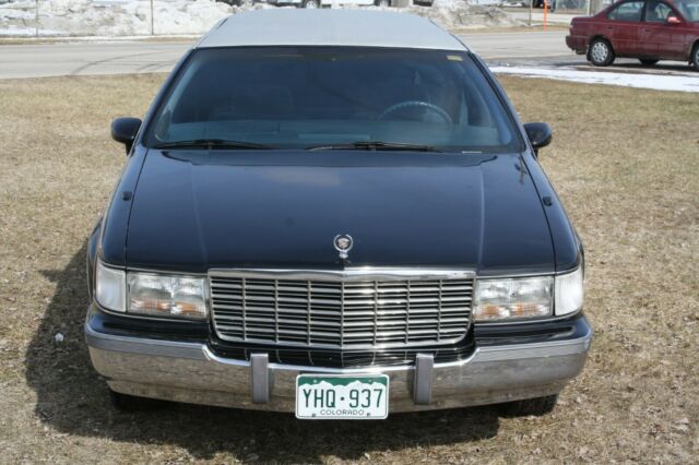 1993 Cadillac Fleetwood 78K Black Limo Hightop Presidental