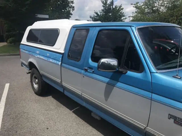 1993 Ford F-150 White