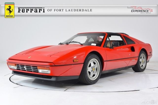 1989 Ferrari 328 GTS Classiche Certification