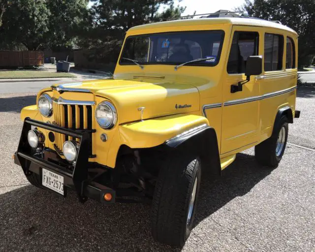 1963 Willys Wagon on a Modern Chassis