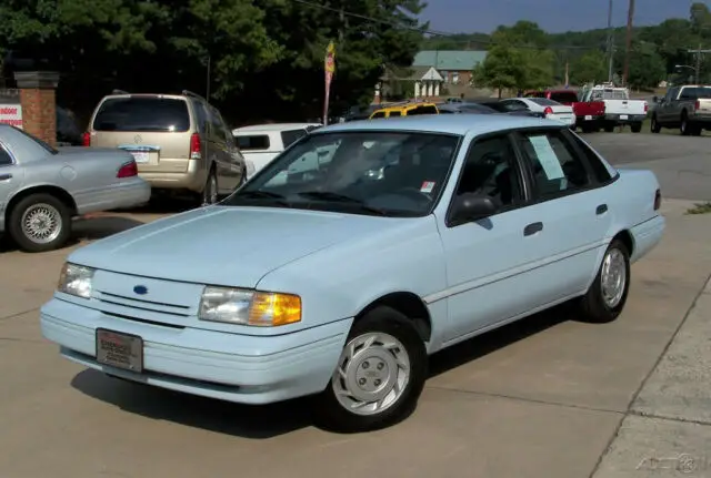 1992 Ford Tempo 1-OWNER 28K GL PRISTINE QUALITY ORG PAINT 2.3L FUEL INJ CRUISE