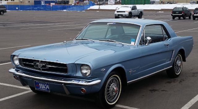 1965 Ford Mustang Coupe, A Code