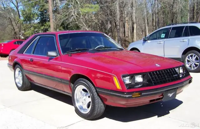 1981 Ford Mustang GL 24K ORG MILES 4-SPEED 2.3L COLD AC NEW TRX SHARP FOX BODY