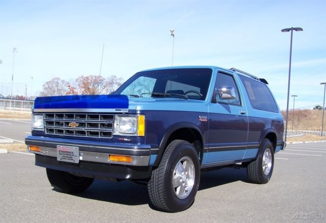 1987 Chevrolet S-10 1-OWNER 61K 4X4 2DR TAHOE FUEL INJ V6 CHEVY WAGON