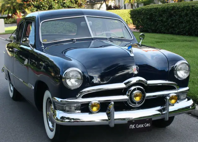 1950 Ford CUSTOM DELUXE RESTORED TUDOR - 44K MILES