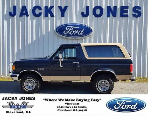 1990 Ford Bronco Eddie Bauer