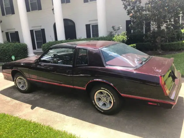 1987 Chevrolet Monte Carlo SS Aero Coupe