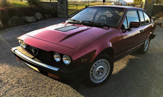 1984 Alfa Romeo GTV GTV 6