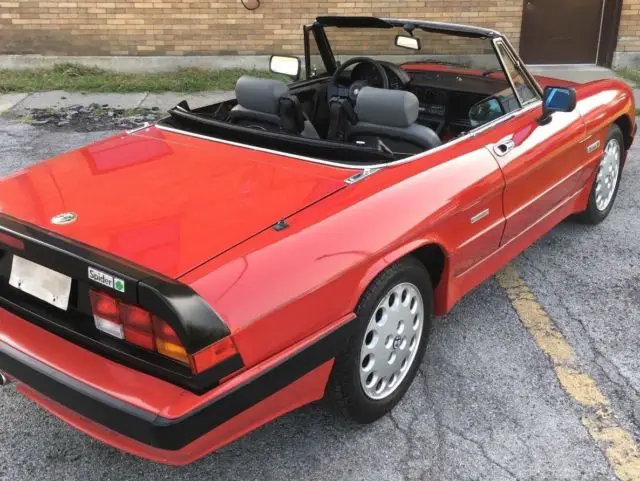 1988 Alfa Romeo Spider