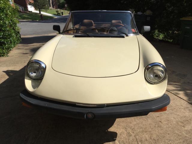 1982 Alfa Romeo Spider