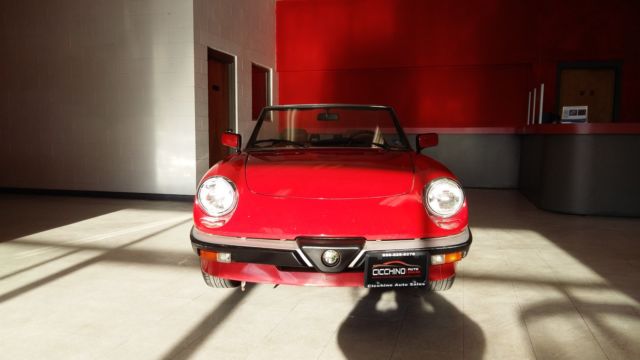 1987 Alfa Romeo Spider Leather