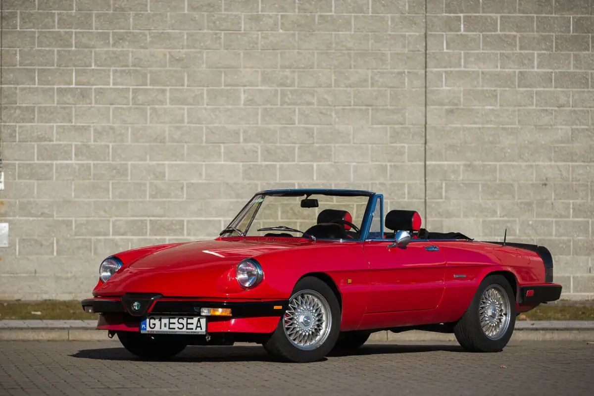 1980 Alfa Romeo Spider Aerodinamica