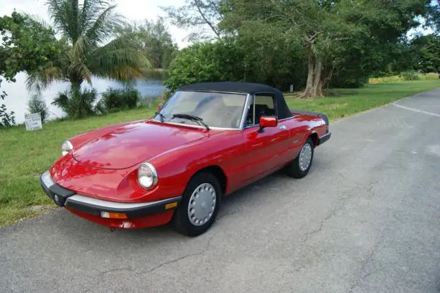 1988 Alfa Romeo Spider GRADUATE