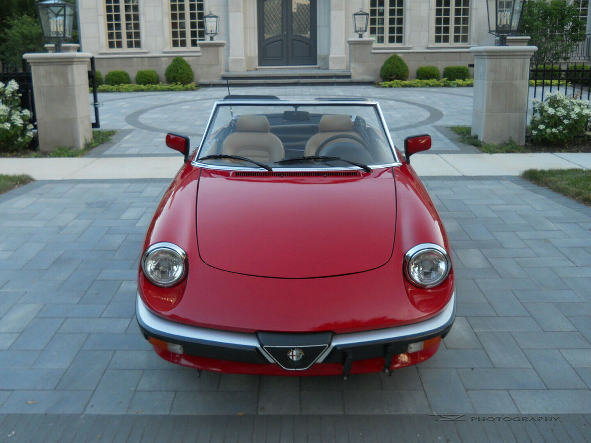 1990 Alfa Romeo Spider Graduate