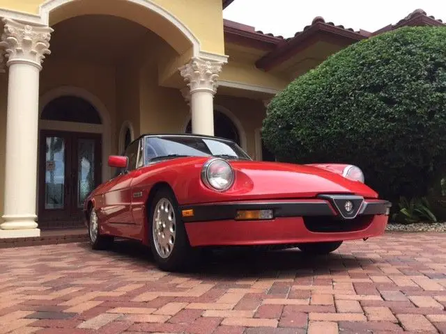 1988 Alfa Romeo Spider QUADROFOGLIO