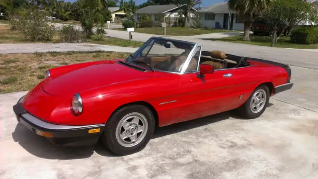 1983 Alfa Romeo Spider