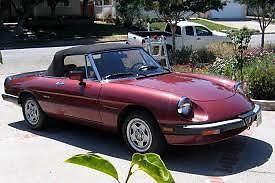 1990 Alfa Romeo Spider Spider Veloce