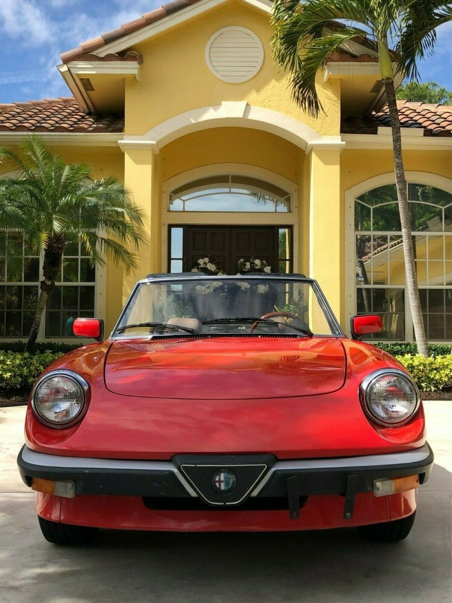 1983 Alfa Romeo Spider Spider Veloce