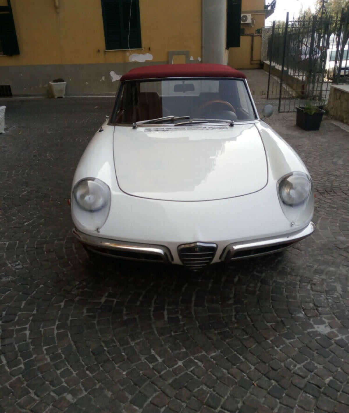 1969 Alfa Romeo Spider Leather interior