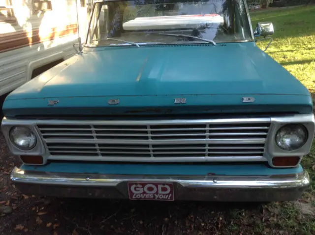 1969 Ford F-100 131 inch wheel base, 1/2 ton