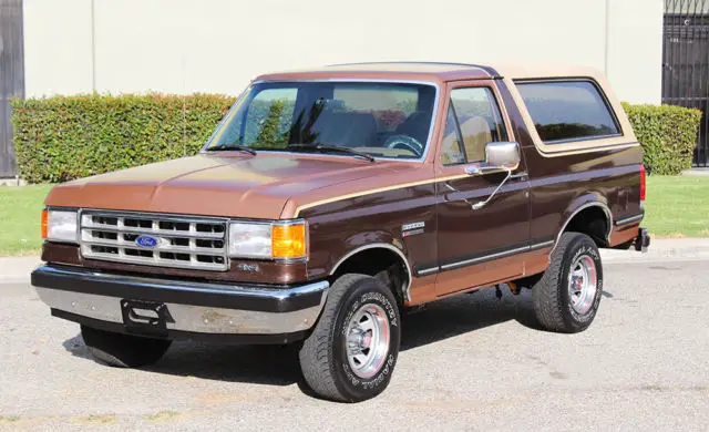 1988 Ford Bronco XLT, One Owner, 100% Rust Free