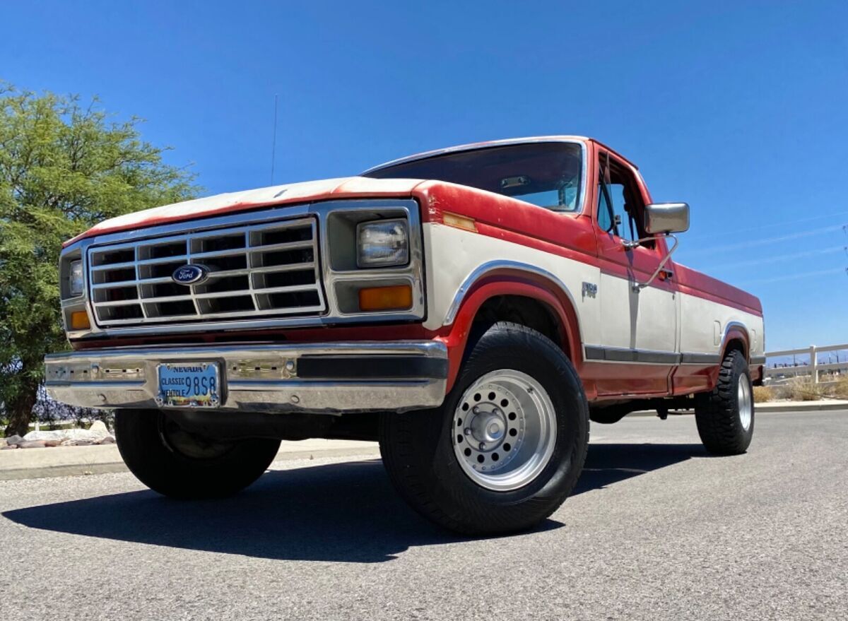 1986 Ford F-150 F-series V8 4 SPEED SPECIAL ORDERED RARE OPTIONS MATCHING #