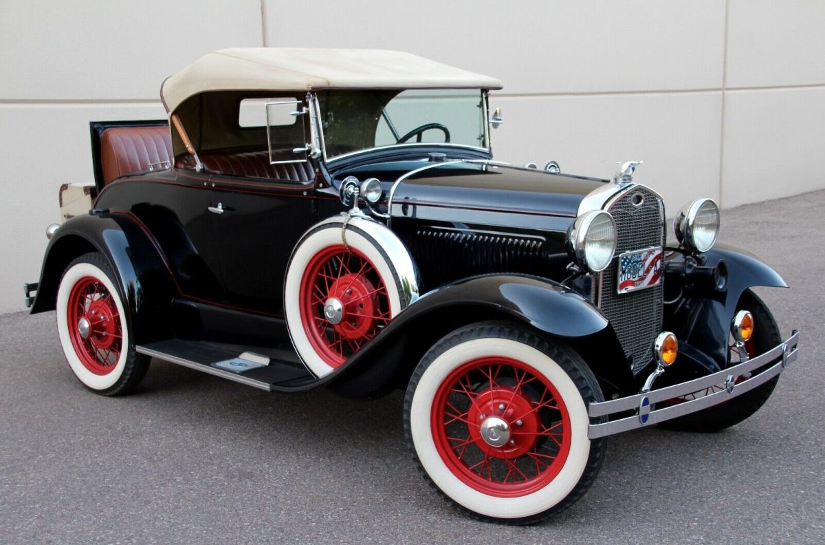 1931 Ford Model A Rumble Seat Deluxe Roadster Oldtimer
