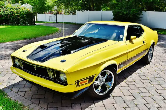 1973 Ford Mustang Mach 1 351 V8, Factory Air, Bucket Seats