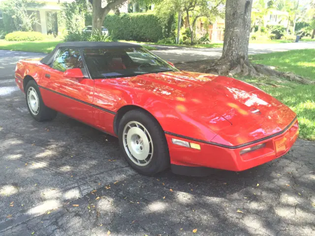 1986 Chevrolet Corvette Pace Car Convertible