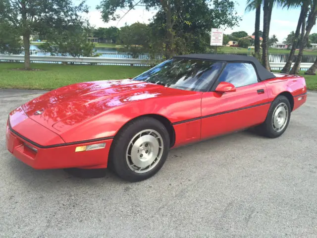 1986 Chevrolet Corvette Pace Car Convertible