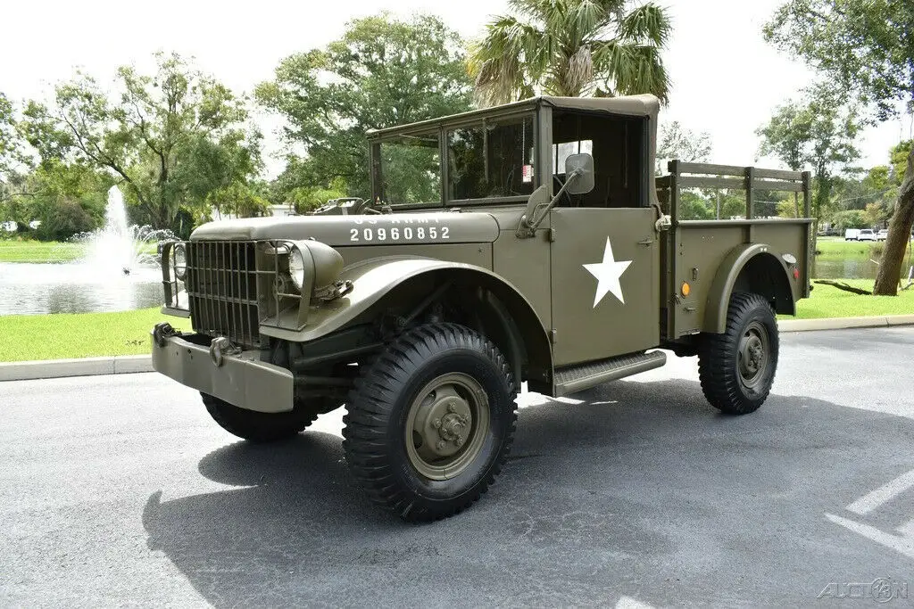 1953 Dodge M37 3/4 Ton Military Weapons Carrier 4x4